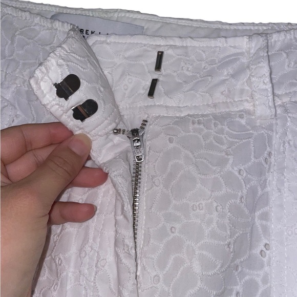 NWOT Derek Lam 10 Crosby Mila Utility Pant in White - Picture 6 of 11